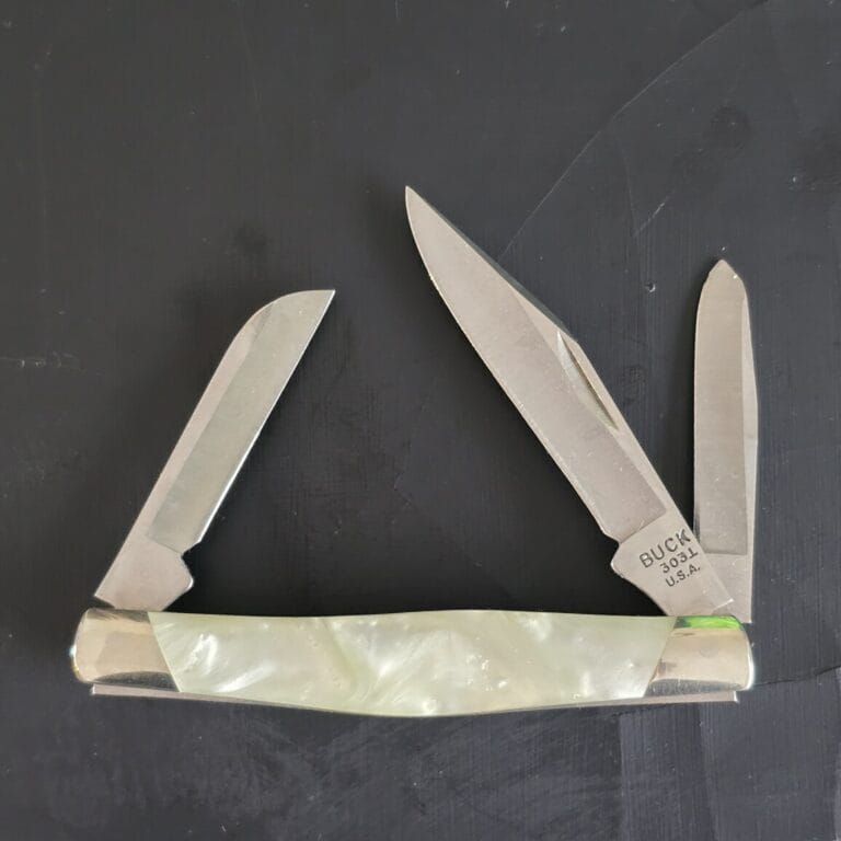 Buck USA 303 Cadet in MOP knives for sale