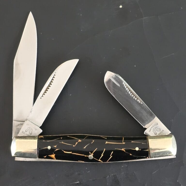 Kissing Crane Solingen made Stockman "Old Rugged Cross" knives for sale