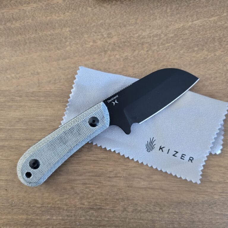 Kizer Deckhand Fixed Blade Hunting Knife X0045NT52X knives for sale