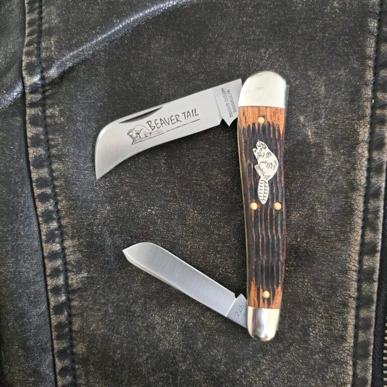 Great Eastern Cutlery #383225 Faded Denim Blue knives for sale