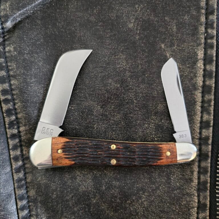 Great Eastern Cutlery #383225 Faded Denim Blue knives for sale