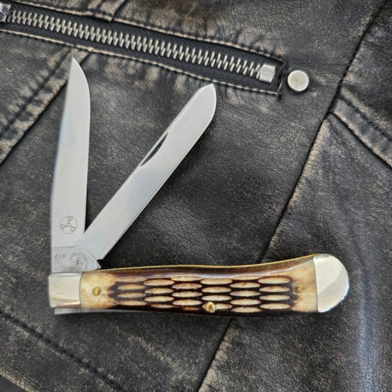 Great Eastern Cutlery #488210 EC Cobblestone Jigged Bone SN 38 (1 of 50) knives for sale