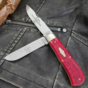 Great Eastern Cutlery #23 2007 Red Barnboard Bone SN111 (1 of 250) knives for sale