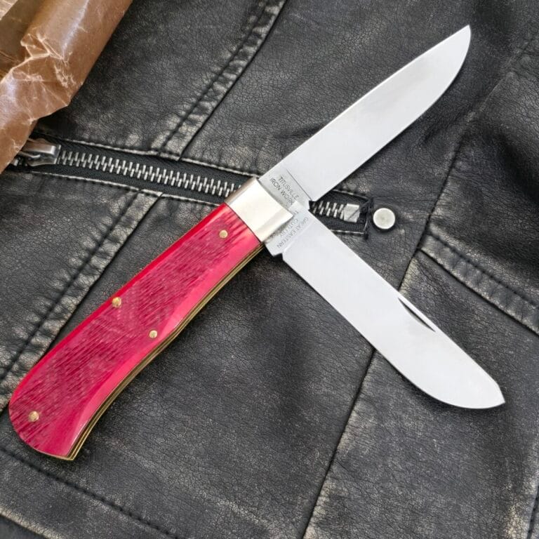 Great Eastern Cutlery #23 2007 Red Barnboard Bone SN111 (1 of 250) knives for sale