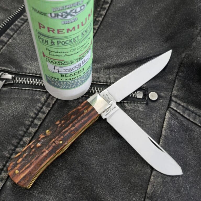 Great Eastern Cutlery #73 Genuine Stag 2007 SN 015 knives for sale