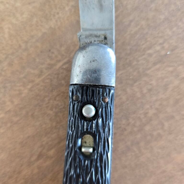 Schrade Walden M2 WWII Paratrooper (Push Button Opener) Vintage, Great Condition! knives for sale