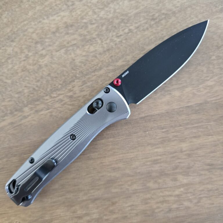 Benchmade Bugout 535BK-4 in M390 and Titanium knives for sale