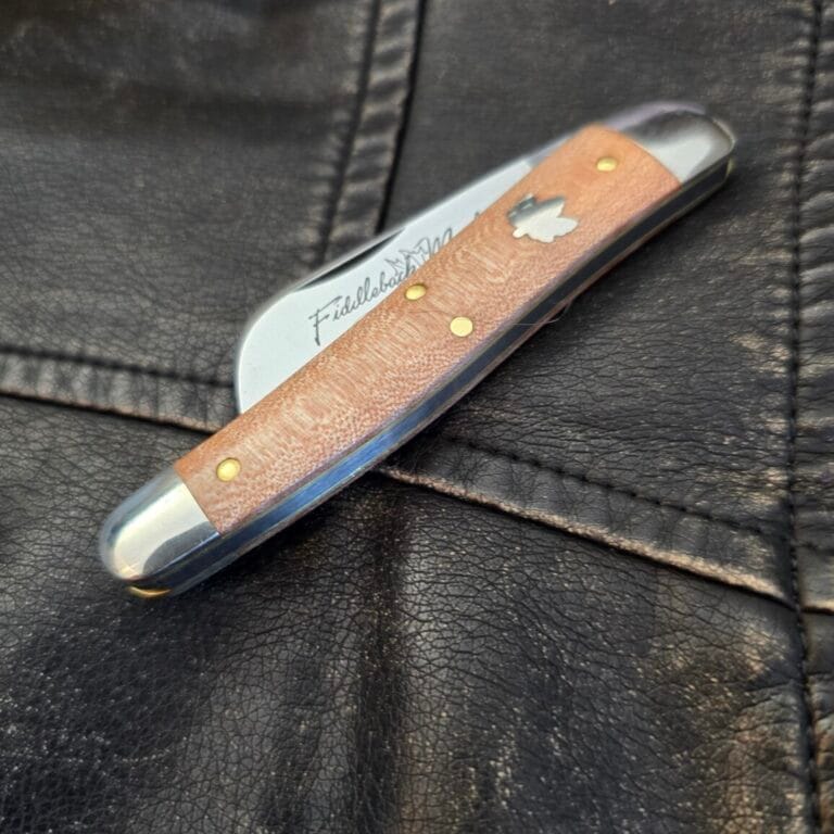 Great Eastern Cutlery #383225 Fiddleback Maple knives for sale