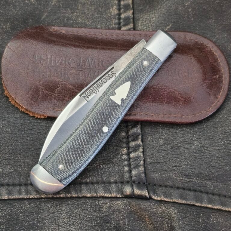 Great Eastern Cutlery Northwoods Hawthorne Jack Denim Micarta knives for sale