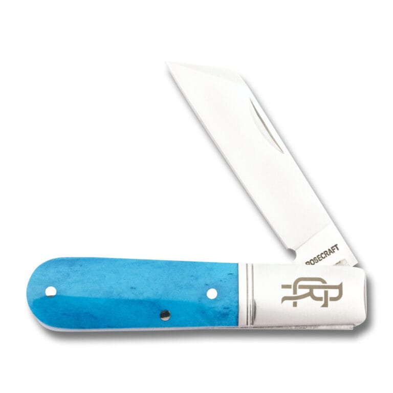 RoseCraft Blades Beaver Creek Barlow Bora Bora Blue RCT006-BBB knives for sale