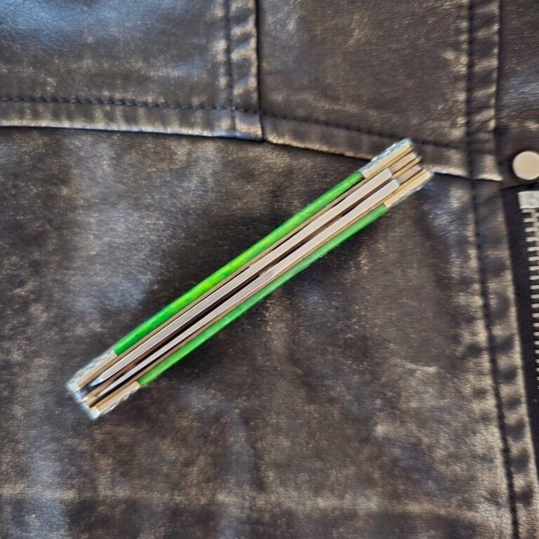 Rough Rider Trapper in Smooth Green Bone