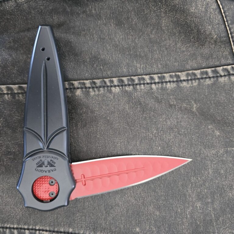 Paragon Knives Warlock BLK-S/G-CR