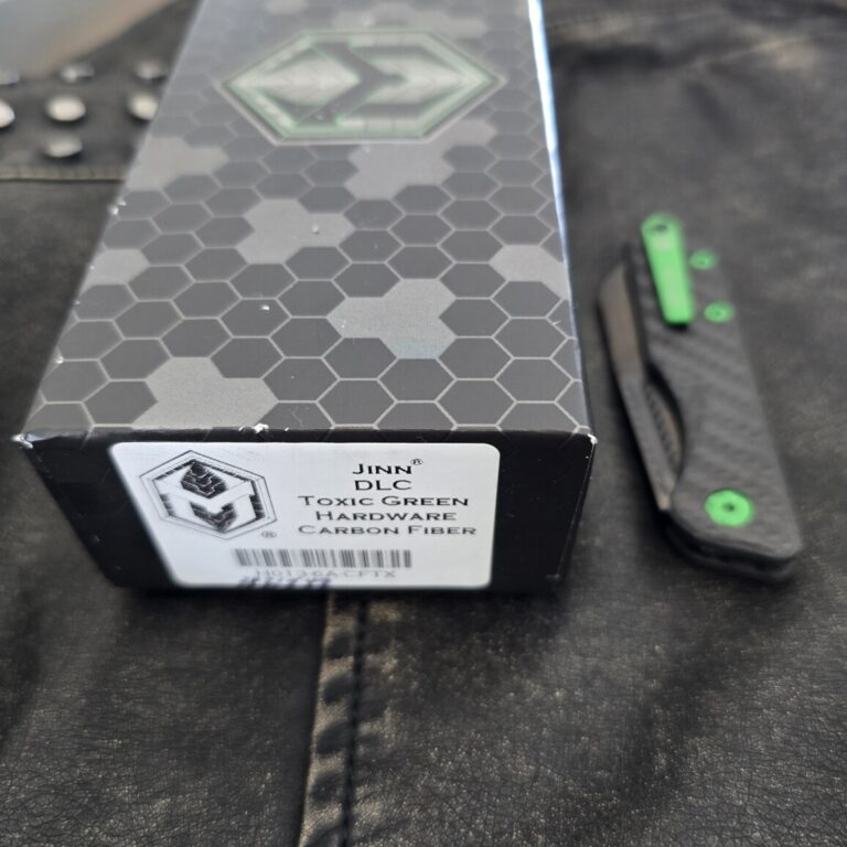 Heretic Jinn DLC Toxic Green Hardware Carbon Fiber H013-6A-CFTX