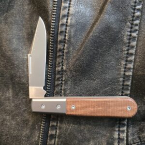Lionsteel CK Edition in M390 and Brown Micarta