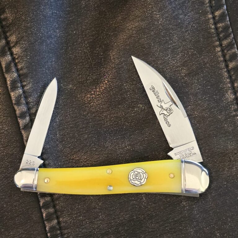 Great Eastern Cutlery #380225 Smooth Yellow Rose Bone PROTOTYPE