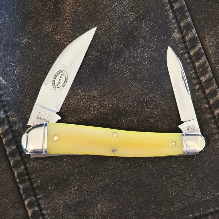 Great Eastern Cutlery #380225 Smooth Yellow Rose Bone PROTOTYPE