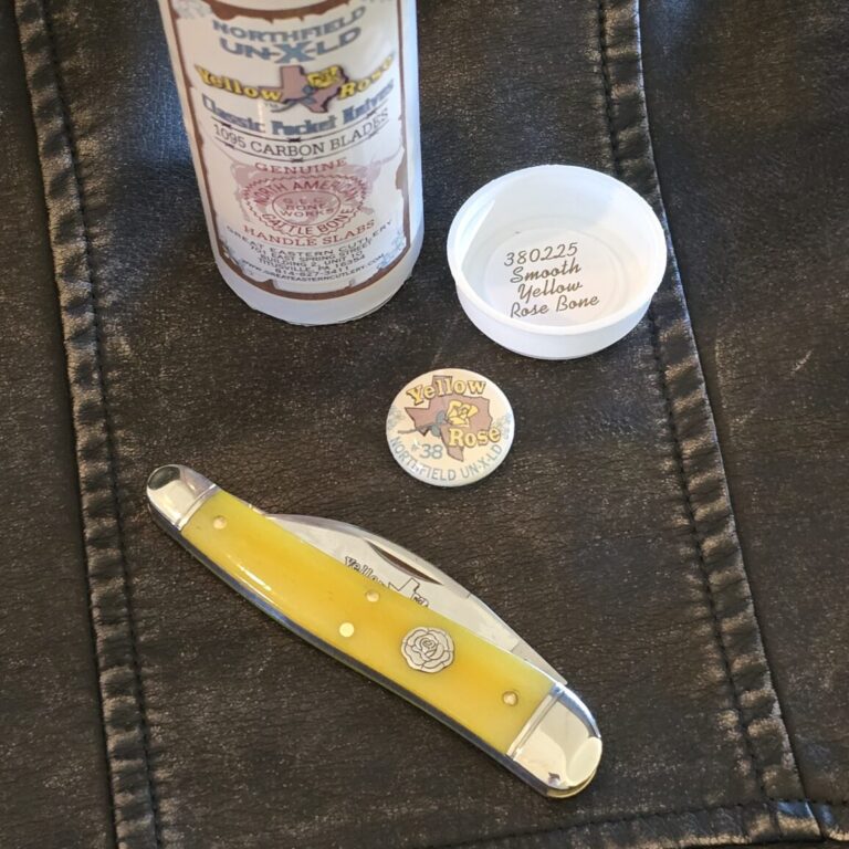 Great Eastern Cutlery #380225 Smooth Yellow Rose Bone