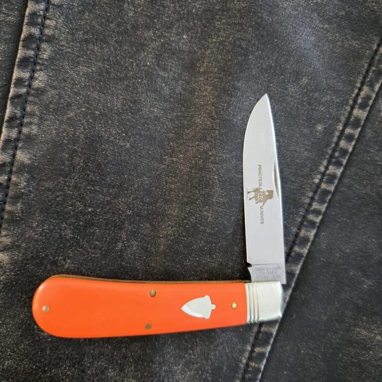 Great Eastern Cutlery #745116 Orange Delrin "S" Store model
