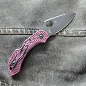 Spyderco Dragonfly 2 Burgundy FRN BK PD1 PEC28BGBKP2