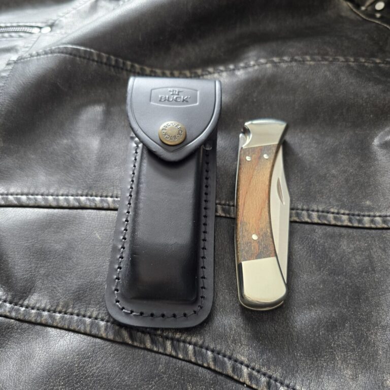 Buck USA 110 Folding Hunter Knife -Custom Knife Shop BOS S30V