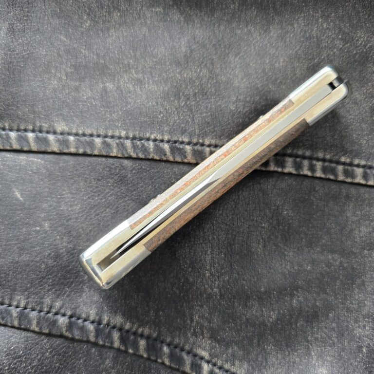 Buck USA 110 Folding Hunter Knife -Custom Knife Shop BOS S30V