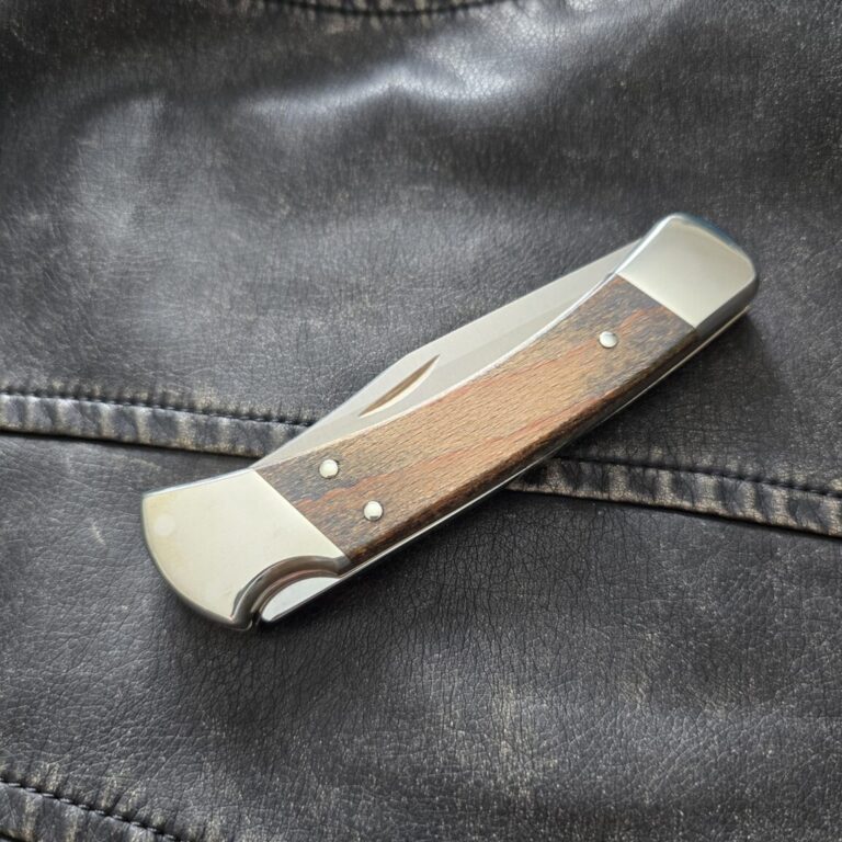 Buck USA 110 Folding Hunter Knife -Custom Knife Shop BOS S30V