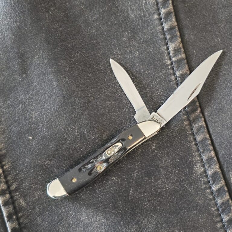 Case XX USA Buffalo Horn Peanut BH220 SS No 65014