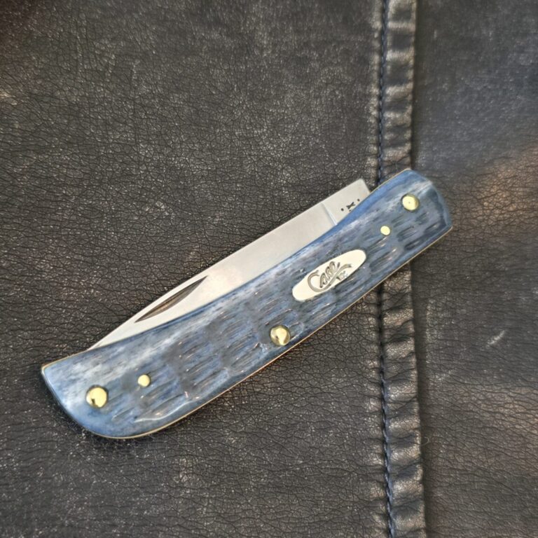 Case XX USA Pocket Warn Gray Bone Crandell Jig Sod Buster Jr 6137 CV No 58412