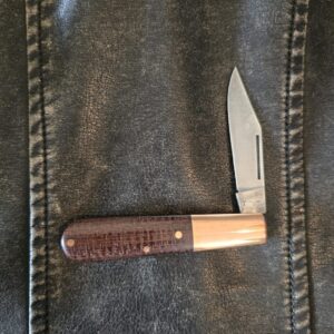 Boker Barlow Solingen SMKW Exclusive Copper Burlap Micarta O1 Tool Steel 111517