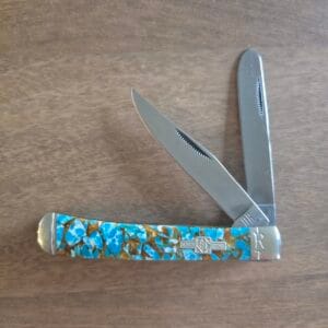 Rough Rider Trapper in Turquoise