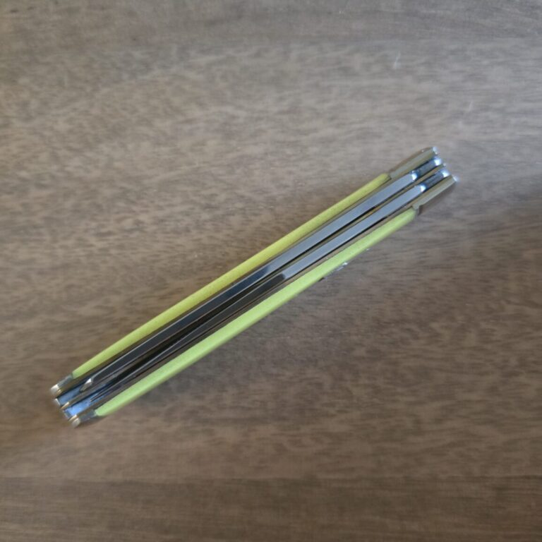 Rough Rider Trapper in Neon Yellow Synthetic