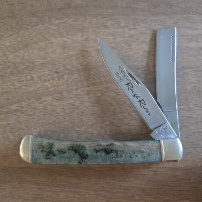 Rough Rider Trapper in Abalone Synthetic