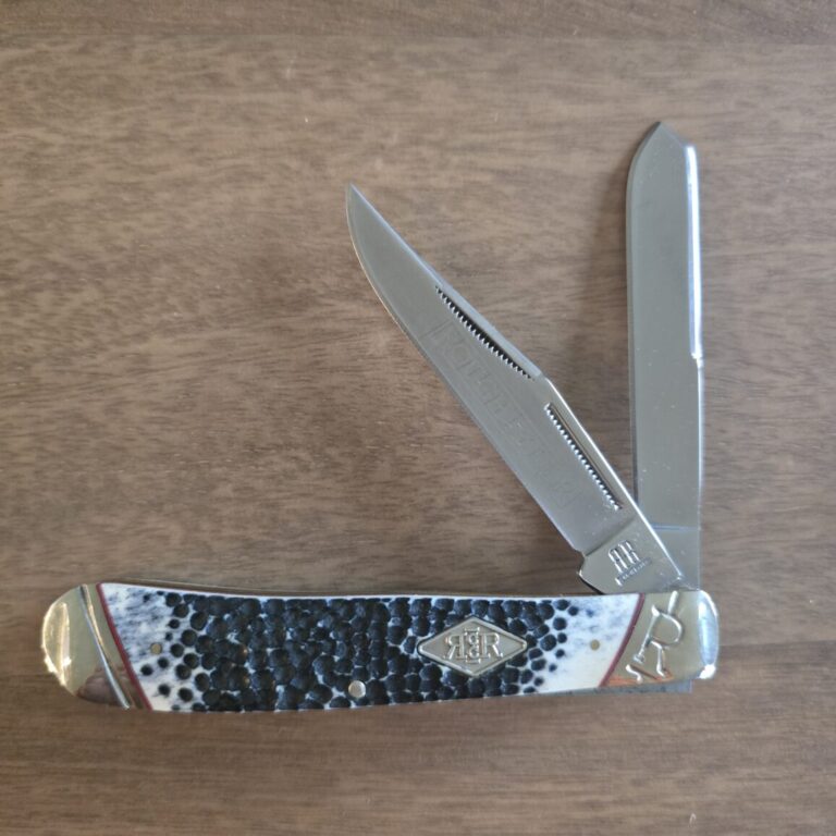 Rough Rider Trapper in Jigged Bone