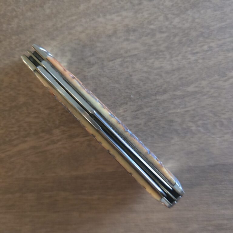 Rough Rider Trapper in Brown Jigged Bone