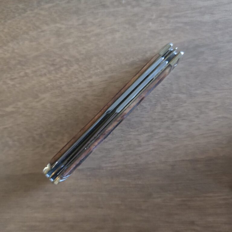 Rough Rider Trapper in Brown Jigged Bone