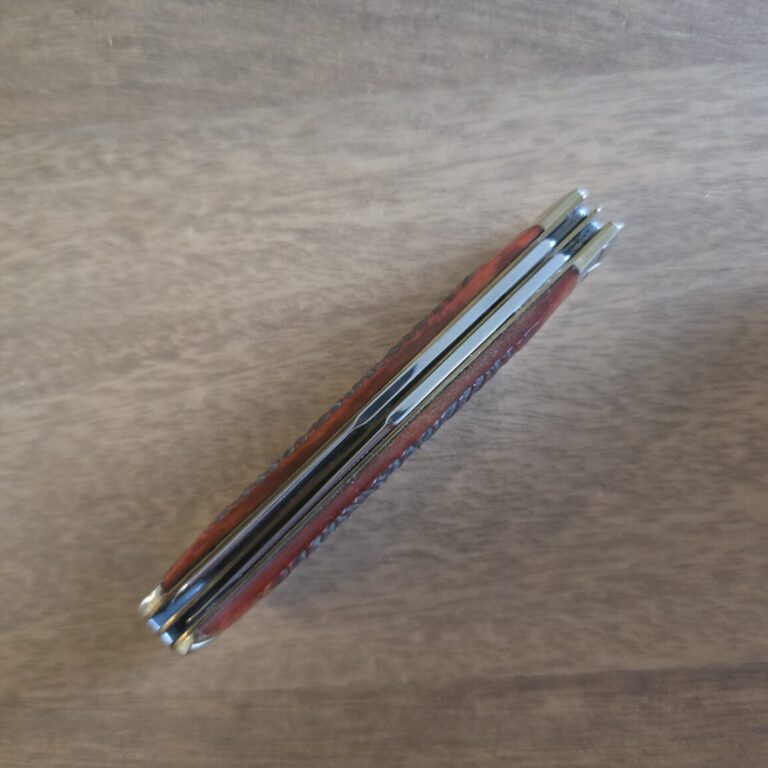 Rough Rider Trapper in Brown Jigged Bone