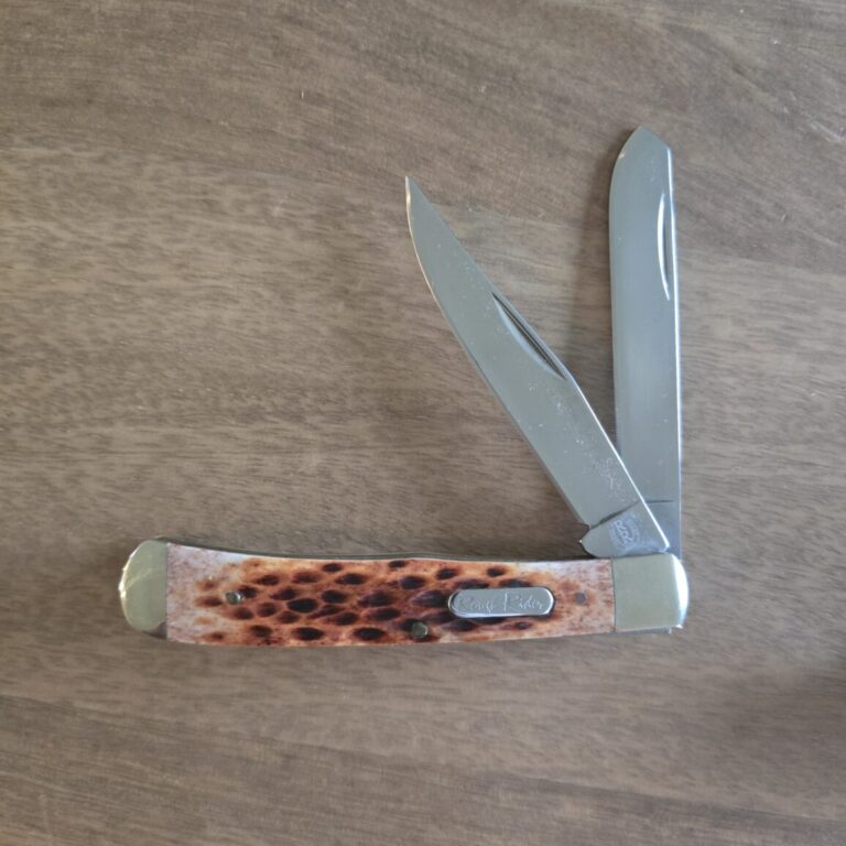 Rough Rider Trapper in Brown Jigged Bone
