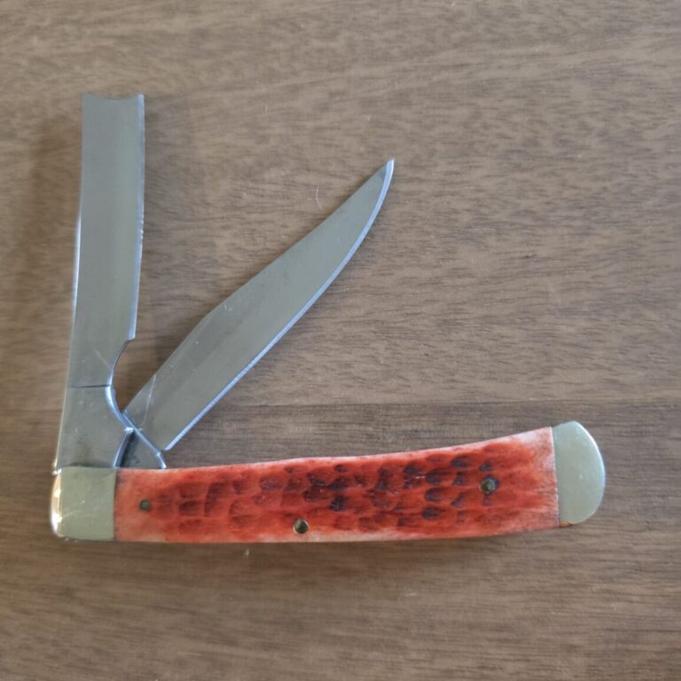 Rough Rider Trapper /Razor in Brown Jigged Bone