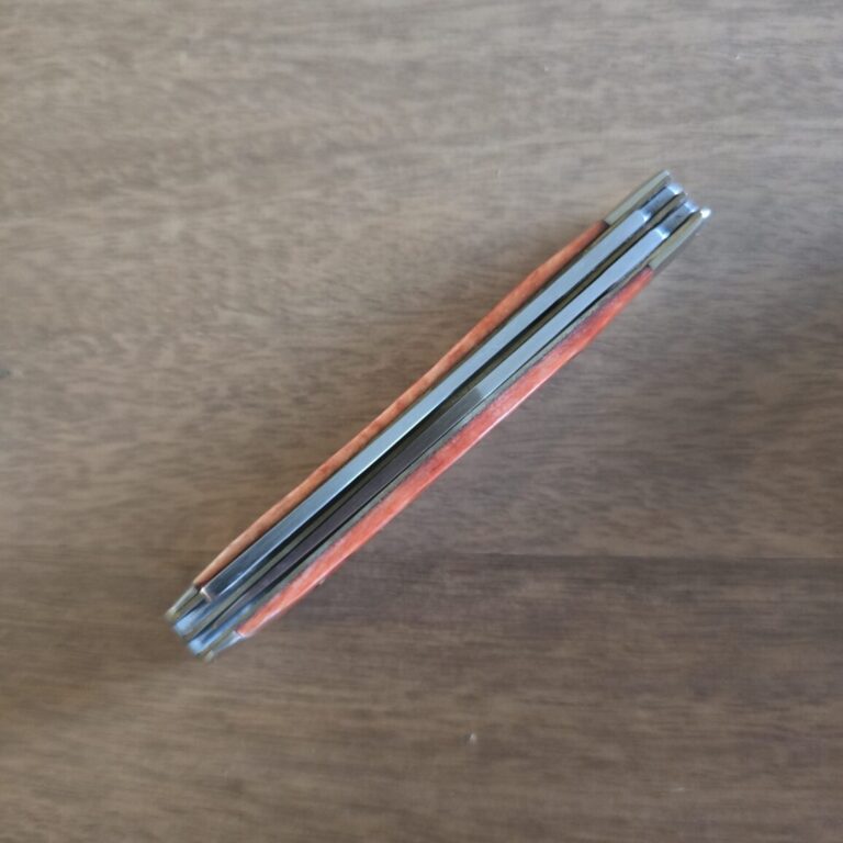 Rough Rider Trapper /Razor in Brown Jigged Bone