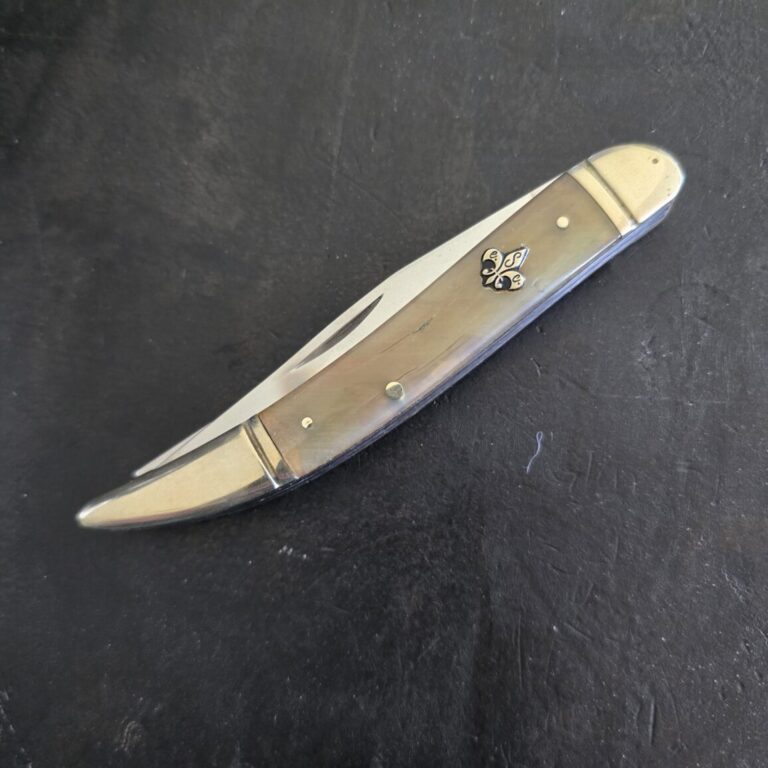 E.C. Simmons Large Toothpick /Fish Knife in Ox Horn