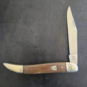 Rough Rider Large Toothpick in Brown Jigged Bone