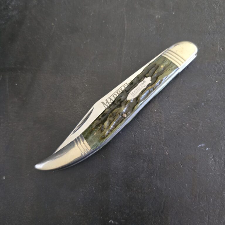 Marbles Large Toothpick in Jigged Bone