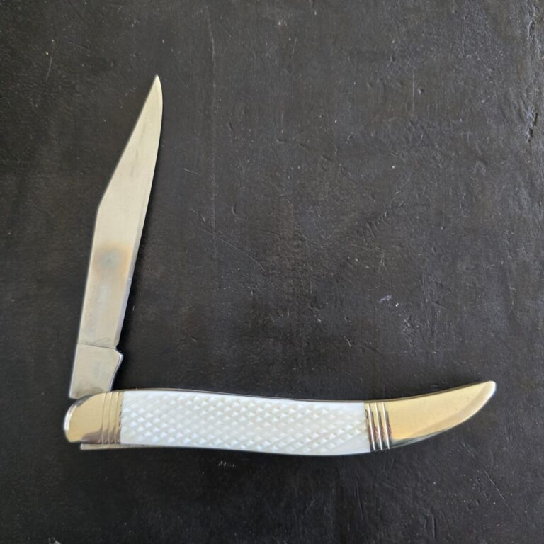 Marbles Large Toothpick in White Bone
