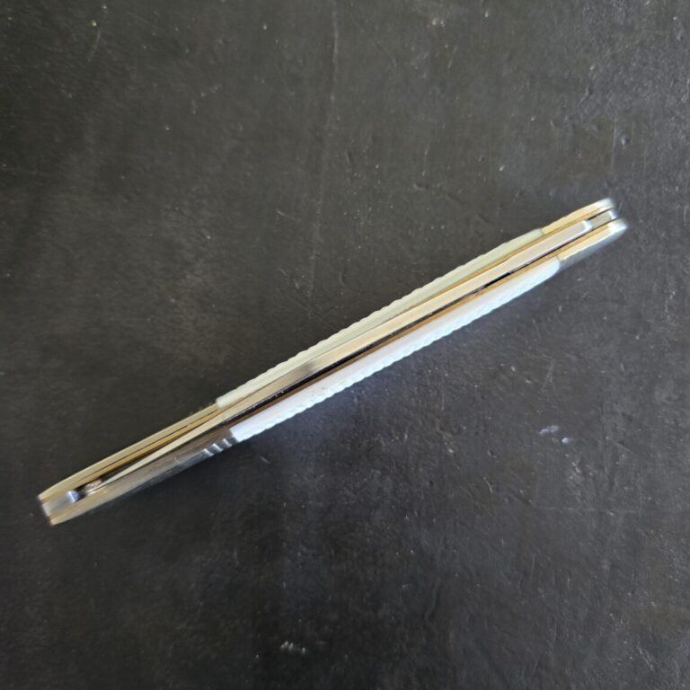 Marbles Large Toothpick in White Bone