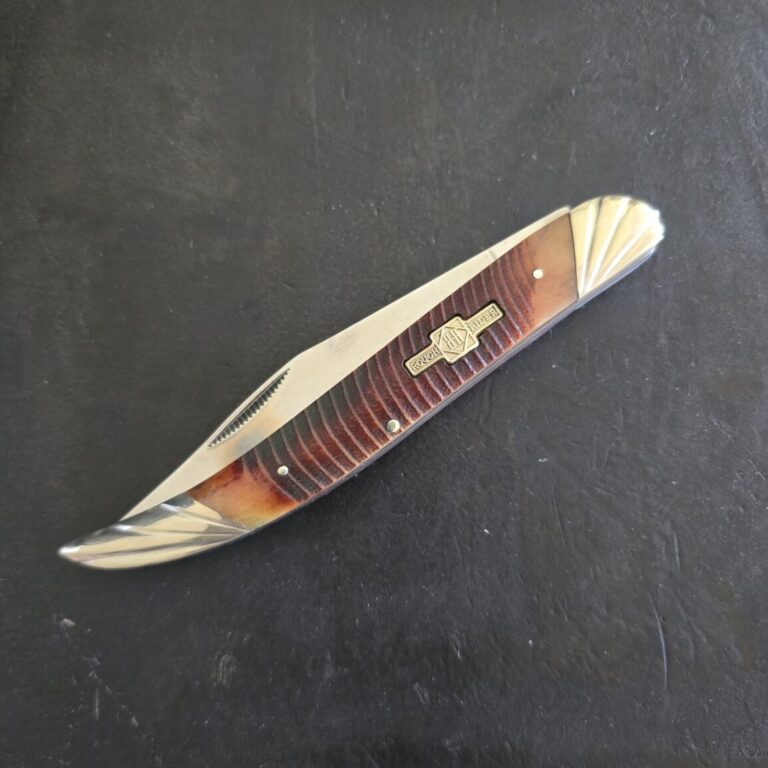 Rough Rider Large Toothpick in Brown Jigged Bone