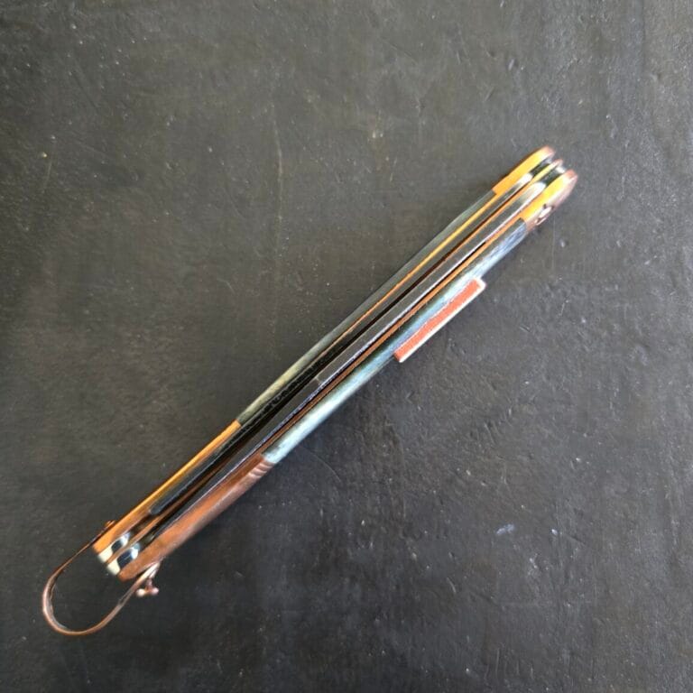 Rough Rider Large Toothpick in Brown Jigged Bone