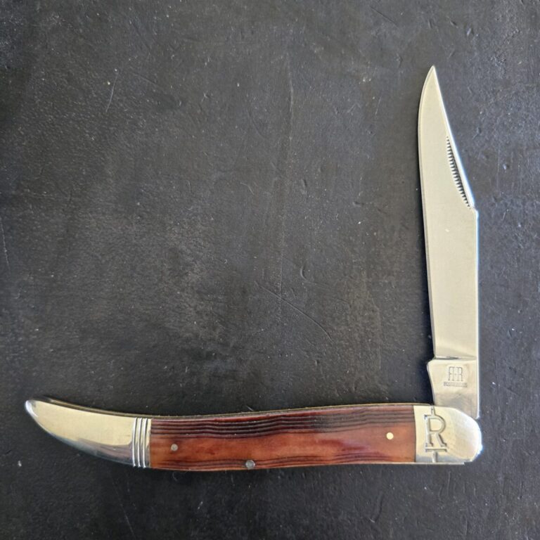 Rough Rider Large Toothpick in Brown Jigged Bone