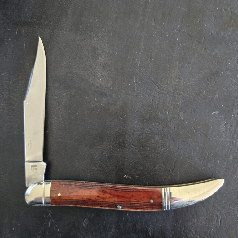 Rough Rider Large Toothpick in Brown Jigged Bone