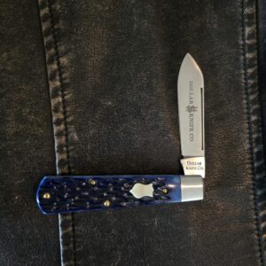 Dollar Knife Co. (Cooper Cutlery) Blue Jigged Mammoth BJB-MS