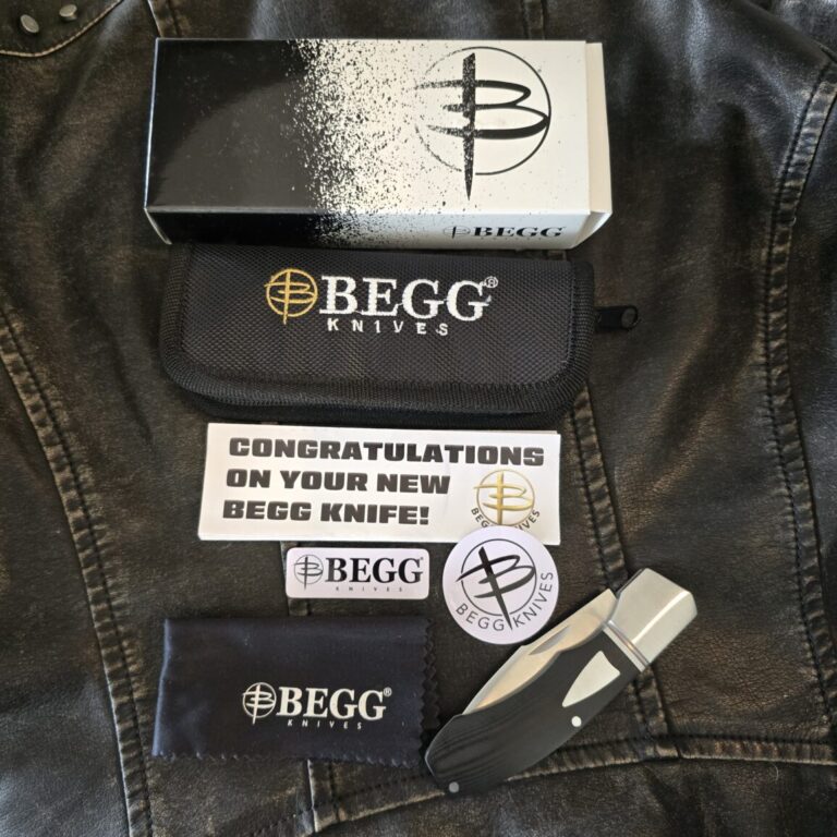 Begg Recurve BG038 JVO Design Black G-10